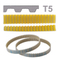 PU Timing belt MEGAPOWER section T5 width 12mm